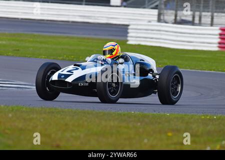 Dean Baker, Cooper T45/51, HGPCA Pre-1966 Grand Prix Cars, Historic Grand Prix Cars Association, 20 Minuten Rennstrecke, Nachkriegs-Grand mit Heckmotor Stockfoto