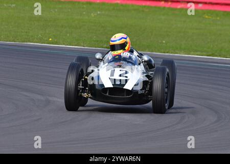 Dean Baker, Cooper T45/51, HGPCA Pre-1966 Grand Prix Cars, Historic Grand Prix Cars Association, 20 Minuten Rennstrecke, Nachkriegs-Grand mit Heckmotor Stockfoto