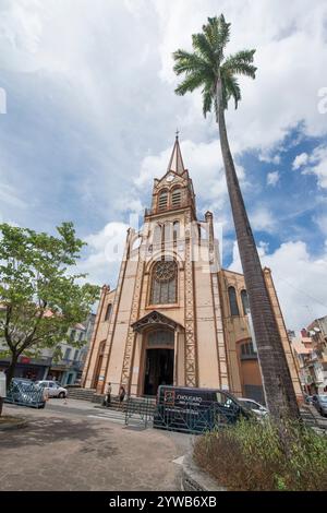 Saint-Louis-Kathedrale von Fort-de-France, Martinique, Französisch-Westindien Stockfoto