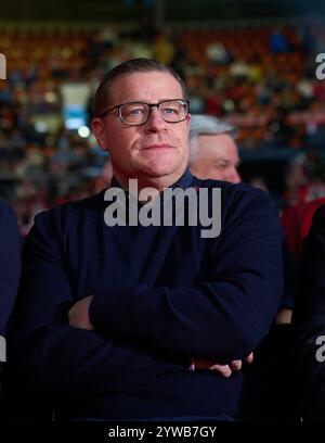 Max Eberl, Sportvorstand und Manager FC Bayern, bei der Jahreshauptversammlung des FC BAYERN MÜNCHEN im BMW Park München, 8. Dezember 2024, Saison 2024/2025, Fotograf: Peter Schatz Stockfoto