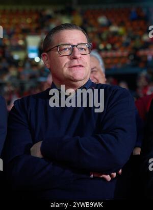 München, Deutschland. Dezember 2024. Max Eberl, Sportvorstand und Manager FC Bayern, bei der Jahreshauptversammlung des FC BAYERN München im BMW Park München, 8. Dezember 2024, Saison 2024/2025, Fotograf: ddp Images/STAR-Images Credit: ddp Media GmbH/Alamy Live News Stockfoto