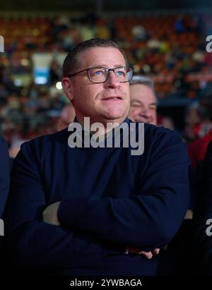 München, Deutschland. Dezember 2024. Max Eberl, Sportvorstand und Manager FC Bayern, bei der Jahreshauptversammlung des FC BAYERN München im BMW Park München, 8. Dezember 2024, Saison 2024/2025, Fotograf: ddp Images/STAR-Images Credit: ddp Media GmbH/Alamy Live News Stockfoto