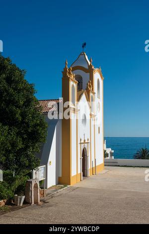 Kirche Nossa Senhora da Luz de Lagos in Luz, Algarve, Portugal Stockfoto