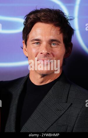 James Marsden besuchte die Premiere von Sonic the Hedgehog 3 am Cineworld Leicester Square in London. Bilddatum: Dienstag, 10. Dezember 2024. PA-Foto. Das Foto sollte lauten: Ian West/PA Wire Stockfoto