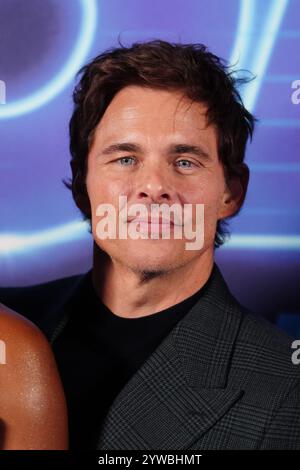 James Marsden besuchte die Premiere von Sonic the Hedgehog 3 am Cineworld Leicester Square in London. Bilddatum: Dienstag, 10. Dezember 2024. PA-Foto. Das Foto sollte lauten: Ian West/PA Wire Stockfoto