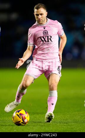 Sondre Tronstad der Blackburn Rovers in Aktion während des Sky Bet Championship Matches in Hillsborough, Sheffield. Bilddatum: Dienstag, 10. Dezember 2024. Stockfoto