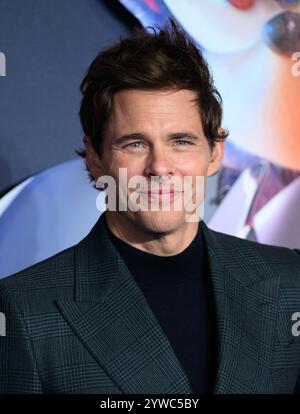 London, Großbritannien. Dezember 2024. James Marsden kommt an der Sonic the Hedgehog UK Premiere, Cineworld, Leicester Square. Quelle: Doug Peters/EMPICS/Alamy Live News Stockfoto