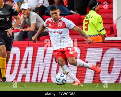 Liga Profesional de Futbol Afa. Dezember 2024. Diego Armando Maradona Stadium, Buenos Aires, argentinien. Argentinos Juniors gegen San Lorenzo de Almagro. Stockfoto