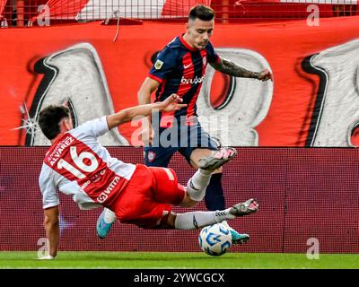 Liga Profesional de Futbol Afa. Dezember 2024. Diego Armando Maradona Stadium, Buenos Aires, argentinien. Argentinos Juniors gegen San Lorenzo de Almagro. Stockfoto