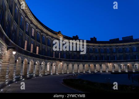 Buxton Crescent Hotel mit Natural Mineral Baths, Buxton, Derbyshire, England, Großbritannien Stockfoto