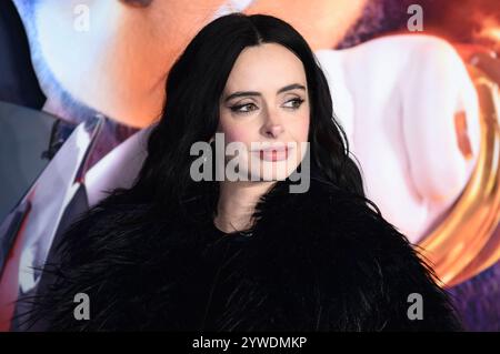 Krysten Ritter bei der Premiere des Kinofilms Sonic the Igel 3 im Cineworld Leicester Square. London, 10.12.2024 *** Krysten Ritter bei der Premiere des Films Sonic the Hedgehog 3 im Cineworld Leicester Square London, 10 12 2024 Foto:XS.xVasx/xFuturexImagex Sonic 4283 Stockfoto