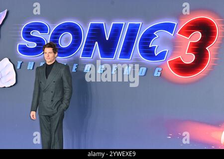 Harleston, Großbritannien. Dezember 2024. London, UK - 10. Dezember 2024 James Marsden bei Sonic the Hedgehog 3 UK Premiere auf dem Cineworld Leicester Square, London, England. CAP/JOR © JOR/Capital Pictures Credit: Capital Pictures/Alamy Live News Stockfoto