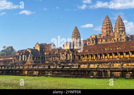 Tempelkomplex von Angkor Wat in Siem Reap, Kambodscha Stockfoto