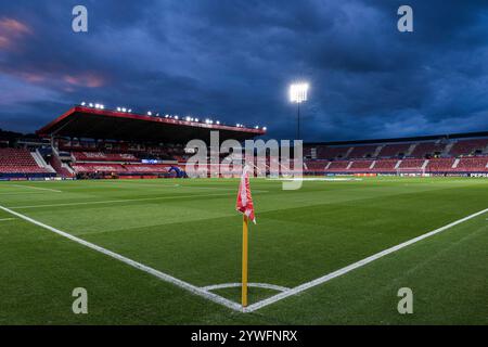 Girona, Spanien, 10. Dezember 2024. Spanien-Fußball - Champions League - League Stage - Girona FC gegen Liverpool. Quelle: Joan G/Alamy Live News Stockfoto