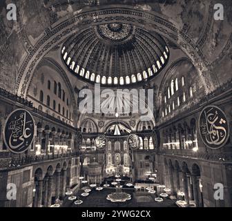 Hagia-Sophia-Moschee in Istanbul, Türkei Stockfoto