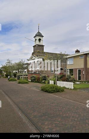 Wattenkirche (Waddenkerk), De Cocksdorp, Texel, Holland, Niederlande Stockfoto