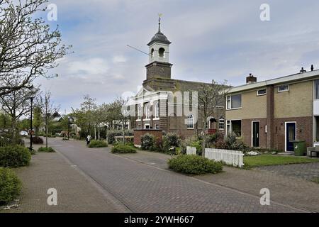 Wattenkirche (Waddenkerk), De Cocksdorp, Texel, Holland, Niederlande Stockfoto