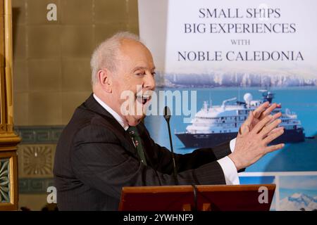 Gyles Brandret beim Oldie Literary Lunch 12/24 Stockfoto