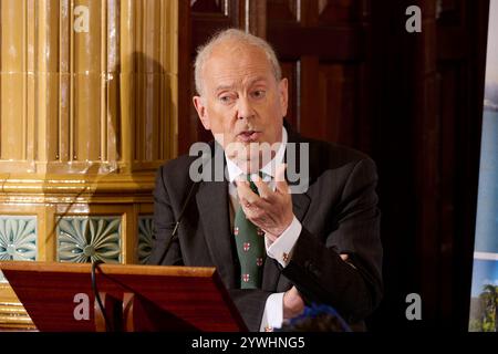 Gyles Brandret beim Oldie Literary Lunch 12/24 Stockfoto