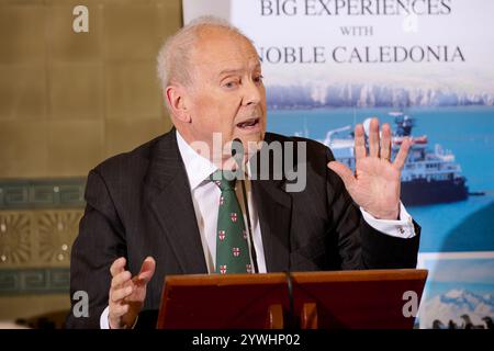 Gyles Brandret beim Oldie Literary Lunch 12/24 Stockfoto