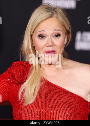 Hollywood, Usa. Dezember 2024. HOLLYWOOD, LOS ANGELES, KALIFORNIEN, USA - 10. DEZEMBER: Caroline Rhea kommt zur Los Angeles Premiere von Searchlight Pictures' A Complete Unknown', die am 10. Dezember 2024 im Dolby Theatre in Hollywood, Los Angeles, Kalifornien, USA stattfindet. (Foto: Xavier Collin/Image Press Agency) Credit: Image Press Agency/Alamy Live News Stockfoto