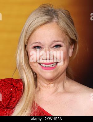 Hollywood, Usa. Dezember 2024. HOLLYWOOD, LOS ANGELES, KALIFORNIEN, USA - 10. DEZEMBER: Caroline Rhea kommt zur Los Angeles Premiere von Searchlight Pictures' A Complete Unknown', die am 10. Dezember 2024 im Dolby Theatre in Hollywood, Los Angeles, Kalifornien, USA stattfindet. (Foto: Xavier Collin/Image Press Agency) Credit: Image Press Agency/Alamy Live News Stockfoto