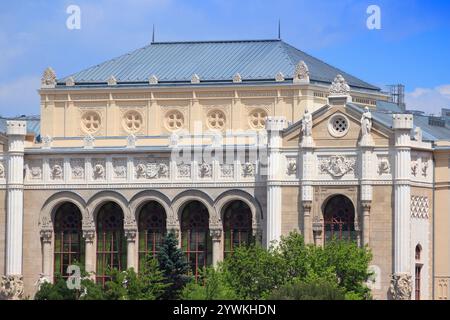 Budapest, Ungarn - vigado Konzertsaal im Stadtteil Pest. Stockfoto