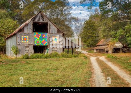 Alte Scheune Stockfoto