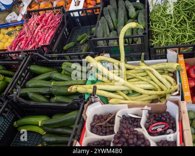 Obst Gemüse gesunde Lebensmittel Markt Stockfoto