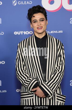 Los Angeles, ca. 11. Dezember 2024. Katy O'Brian auf der Out100 2024 in Neuehouse in Los Angeles, Kalifornien am 11. Dezember 2024. Quelle: Faye Sadou/Media Punch/Alamy Live News Stockfoto