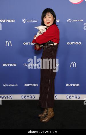 Los Angeles, ca. 11. Dezember 2024. Margaret Cho auf der Out100 2024 in Neuehouse in Los Angeles, Kalifornien am 11. Dezember 2024. Quelle: Faye Sadou/Media Punch/Alamy Live News Stockfoto