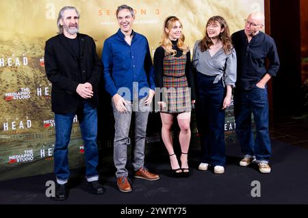 John Lynch, Jorge Dorado, Clara Galle, Katharine O Donnelly und ran Tellem beim Photocall zur 3. Staffel der HBO Asia Serie The Head im Hotel Thompson. Madrid, 11.12.2024 *** John Lynch, Jorge Dorado, Clara Galle, Katharine O Donnelly und ran Tellem beim Fotobesuch zur 3. Staffel der HBO Asia-Serie The Head im Hotel Thompson Madrid, 11 12 2024 Foto:xDyDxFotografosx/xFuturexImagex Head 4208 Stockfoto