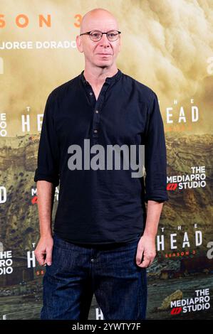 Lief Tellem beim Photocall zur 3. Staffel der HBO Asia Serie The Head im Hotel Thompson. Madrid, 11.12.2024 *** lief Tellem auf dem Photocall für Staffel 3 der HBO Asia-Serie The Head im Hotel Thompson Madrid, 11 12 2024 Foto:xDyDxFotografosx/xFuturexImagex Head 4203 Stockfoto