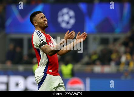 Aktenfoto vom 24.06. Arsenal verlor 1-0 gegen Inter Mailand in der Champions League. Ausgabedatum: Donnerstag, 12. Dezember 2024. Stockfoto