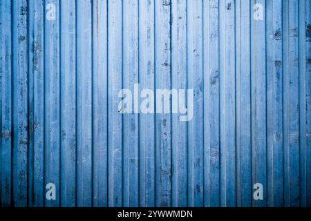 Blau rostige Metallstruktur Stockfoto