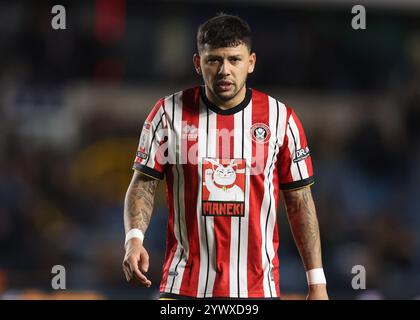 London, Großbritannien. Dezember 2024. Gustavo Hamer von Sheffield United während des Sky Bet Championship Matches im den, London. Der Bildnachweis sollte lauten: Paul Terry/Sportimage Credit: Sportimage Ltd/Alamy Live News Stockfoto