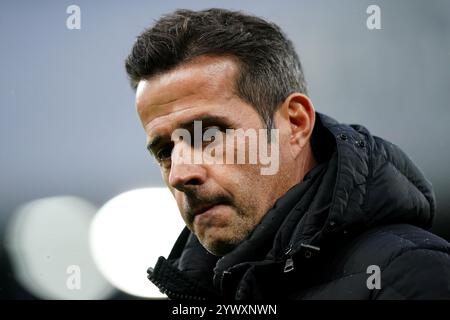 Dateifoto vom 11/24 von Marco Silva, der die Auswirkungen von Arne Slot auf die Premier League Leader Liverpool vor Fulhams Reise nach Anfield am Samstag lobte. Ausgabedatum: Donnerstag, 12. Dezember 2024. Stockfoto