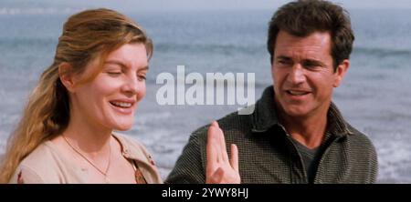 DER Film „LETHAL WEAPON 4 1998 Warner Bros.“ mit Mel Gibson und Rene Russo Stockfoto