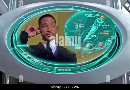 MÄNNER IN BLACK II – 2002 Sony Pictures, die mit will Smith als Agent J einen Film veröffentlichen Stockfoto