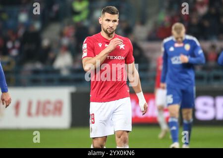 Krakau, Polen. Dezember 2024. Fußball 2024 2025 Betclic 1 Liga Wisla Krakau gegen Miedz Legnica op.: LUKASZ ZWOLINSKI Credit: Konrad Swierad/Alamy Live News Stockfoto