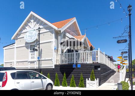 Paris for the Weekend Cafe, Charles Street, Kaiapoi, Canterbury, South Island, Neuseeland Stockfoto