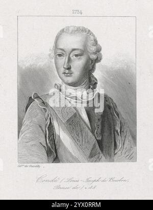 Conde (Louis-Joseph de Bourbon Prince de). Stockfoto