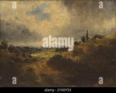 Constable – Copy After – Branch Hill Pond, Hampstead Heath, Kat. 862. Stockfoto