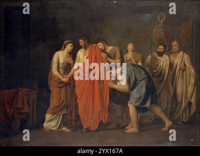 Cornelis Cels – Cincinnatus wird Konsul Stockfoto