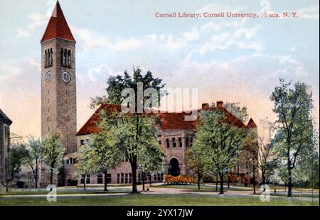 Cornell University - Uris Library (1906). Stockfoto