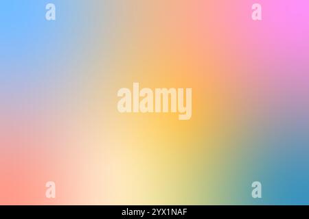 Weiche Farbverläufe. Pastellfarbene Übergänge. Abstrakter glatter Verlauf. Vektorhintergrund. Stock Vektor