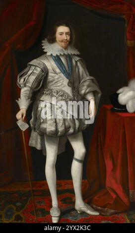 Daniel Mytens (ca. 1590–1647) – George Villiers (1592–1628), 1. Duke of Buckingham Stockfoto