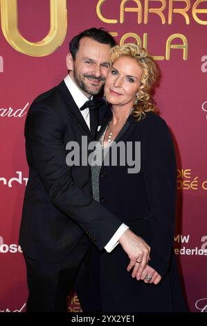 Victoria Herrmann mit Ehemann David Böthig bei der 30. JosÃ Carreras Gala 2024 in der Medienstadt Leipzig. Leipzig, 12.12.2024 *** Victoria Herrmann mit Ehemann David Böthig bei der JosÃ Carreras Gala 30 2024 in der Medienstadt Leipzig Leipzig, 12 12 2024 Foto:XF.xKernx/xFuturexImagex carreras 4283 Stockfoto
