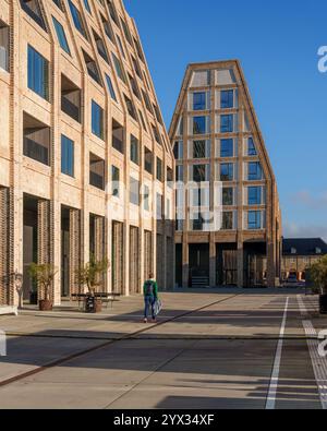 Kopenhagen, Dänemark - Paper Island Development by CoBe, im Bau Stockfoto