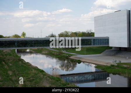 Brama Poznania, Auszeichnung durch das nationale Institut für Kulturerbe in Poznań, Polen Stockfoto